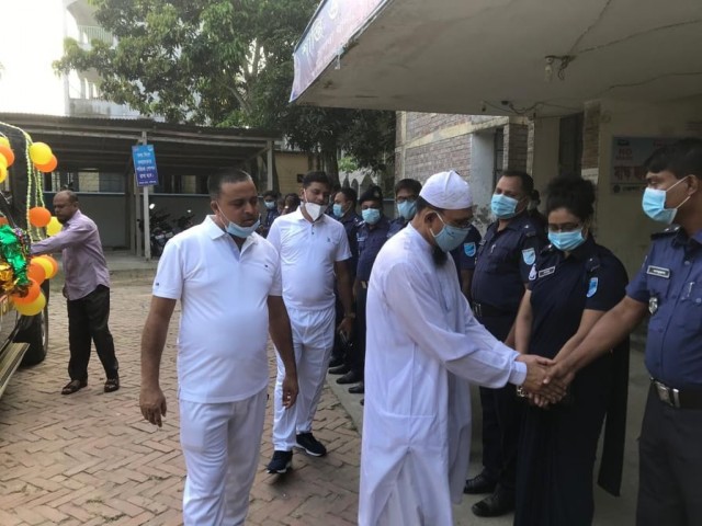 পুলিশে ৩৯ বছর চাকুরী শেষে বিদায় নিলেন বকশী ফিরোজ